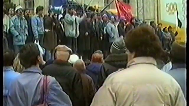 Москва октябрь 1993 Программа ТВ студии "Плюс семь". Фрагмент. смотреть онлайн