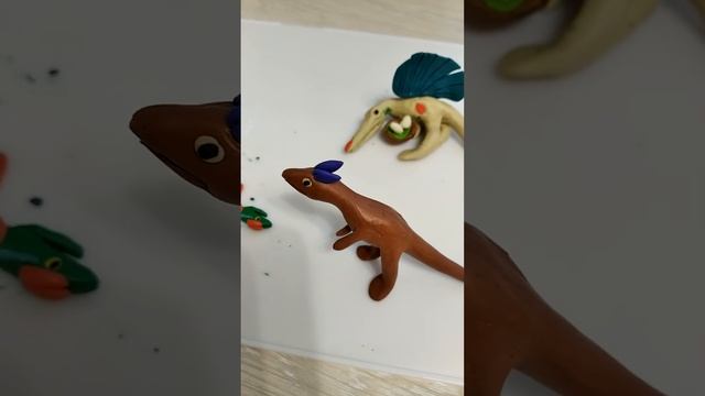 мультфильм из пластилина динозавры часть 1 смотреть онлайн