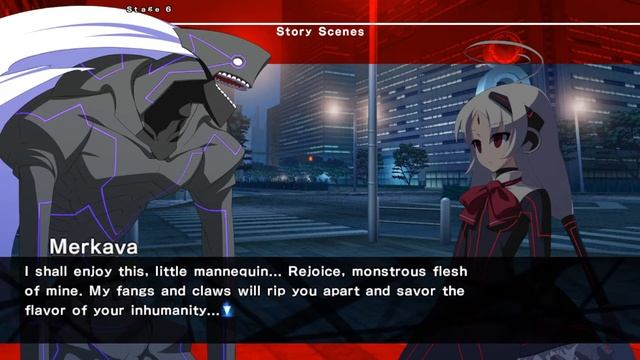 Merkava - Story Cutscenes (Arcade Mode) - Under Night In-Birth Exe:Late смотреть онлайн