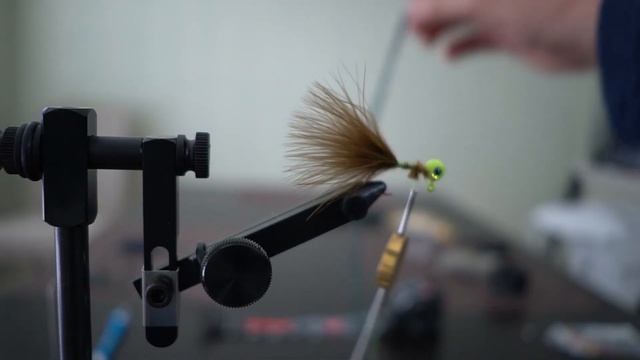 Cat Whiskers Jig - Multi Colored Marabou Lure for Trout and Crappies смотреть онлайн