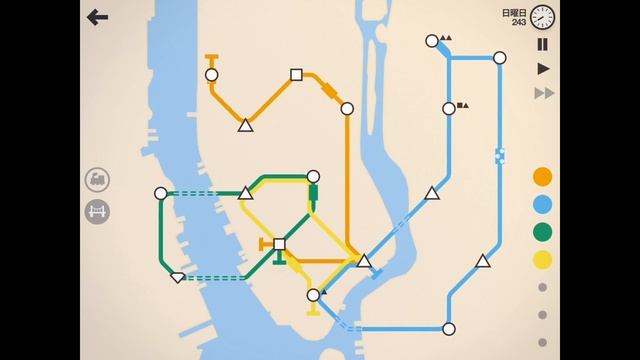 ♯3【癒し系鉄道シミュレーション】Mini Metro ニューヨーク【ipad版】 смотреть онлайн