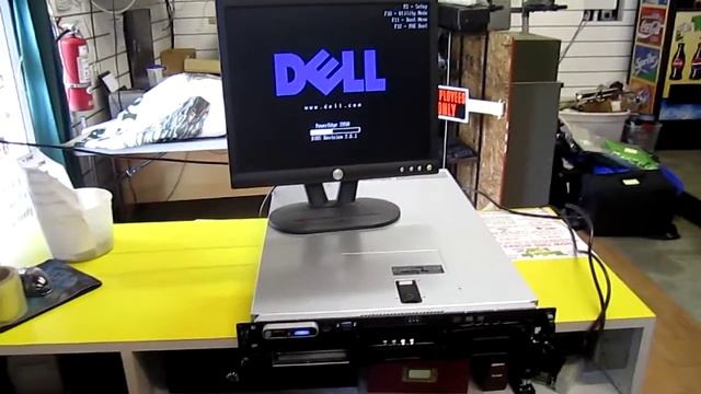 Dell Poweredge 2950 - Power Up смотреть онлайн
