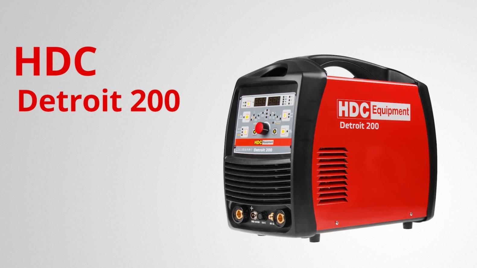 HDC Detroit 200 Инверторный аппарат аргонодуговой сварки смотреть онлайн