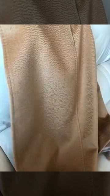 Ashberry Camel Wool coat Fabric смотреть онлайн