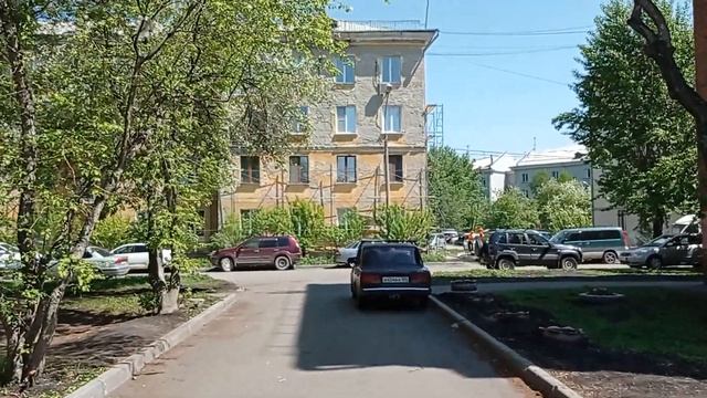 Красноярск ул.Коломенская спустя 10 лет.. смотреть онлайн