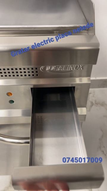 Gratar electric cu placa neteda, 400x630x300. #idealinox #echipamentehoreca #gratarelectric #grill смотреть онлайн