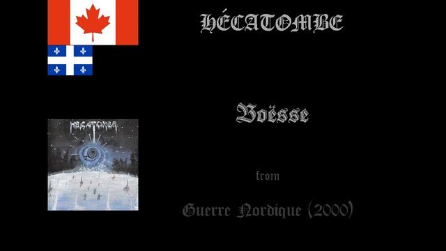 Hécatombe – Boësse (2000) (Black Metal Canada/Québec) смотреть онлайн