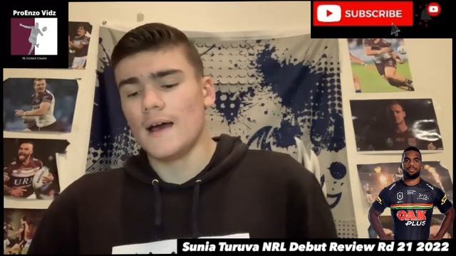 Sunia Turuva Makes NRL Debut Against Canberra Raiders Rd 21 2022 смотреть онлайн