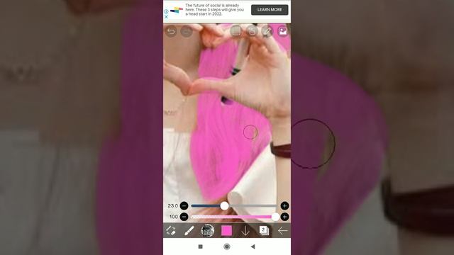 Tutorial mewarnai rambut di Ibis paint x [Black pink:Rose] Bombayyah смотреть онлайн