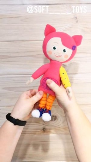 Кукутики - игрушка по мультфильму кукутики - свинка Няша - обзор