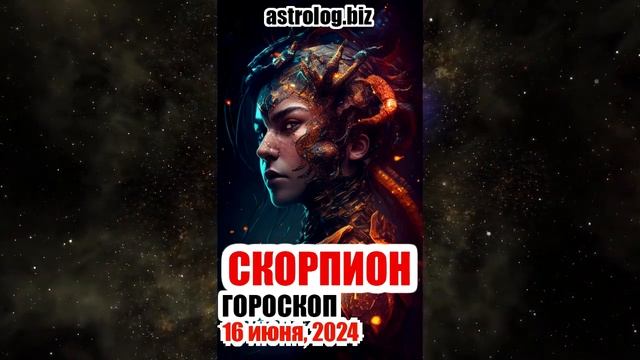 СКОРПИОН гороскоп на 16 июня, 2024 смотреть онлайн