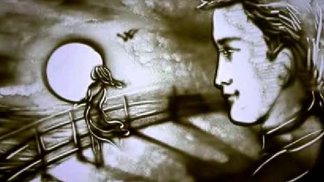 Lukisan Pasir [ Sand Painting " Chiru Nandu (India) ] смотреть онлайн