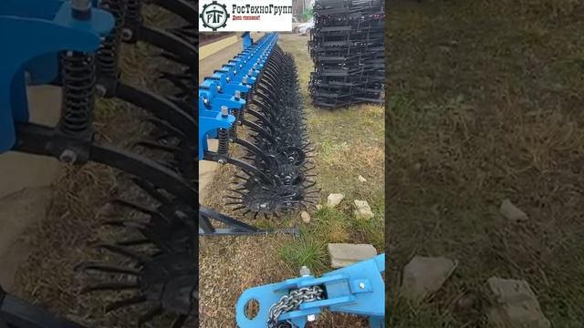 Обзор Борона мотыга ротационная БМ-6 производство КрымАгротнхкомплект смотреть онлайн