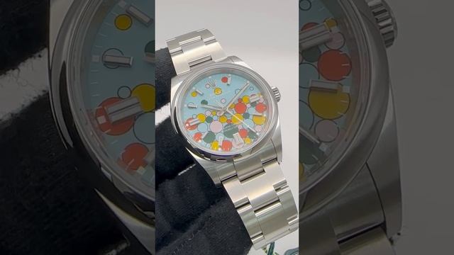 Pre-owned 2023 Rolex Oyster Perpetual 36 Celebration Dial 126000 Watch смотреть онлайн