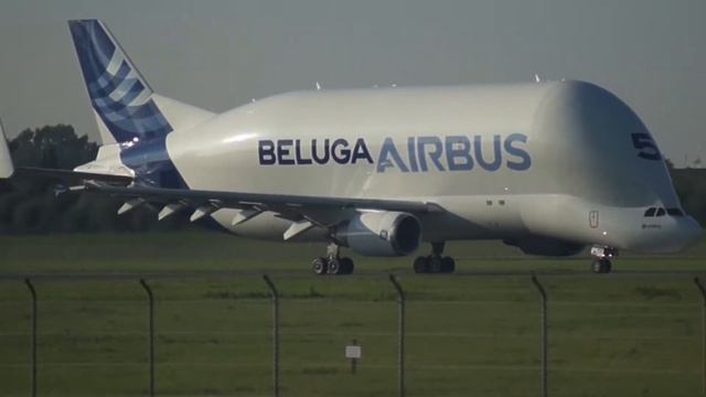 *Spotting* Airbus Beluga A300-600ST takeoff from Bremen (EDDW/BRE) смотреть онлайн