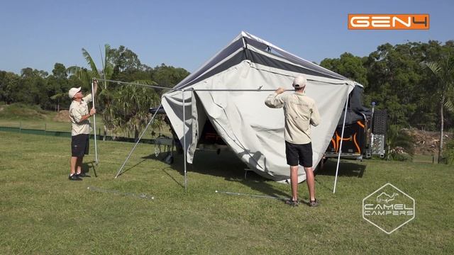 Camel FF Awning Setup смотреть онлайн