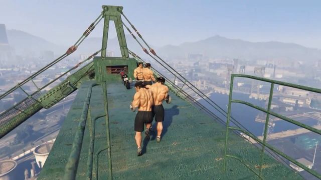 GTA 5 Ragdolls | CRAZY MONKEY Jump/Fails ep.2 (Euphoria physics) | Funny Moments смотреть онлайн