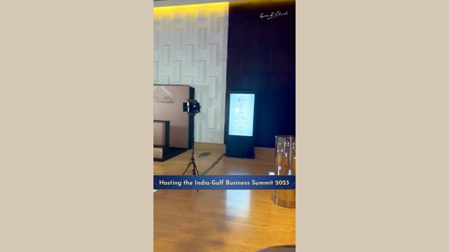 kavea R Chavali For India-Gulf Business Summit 2023 смотреть онлайн