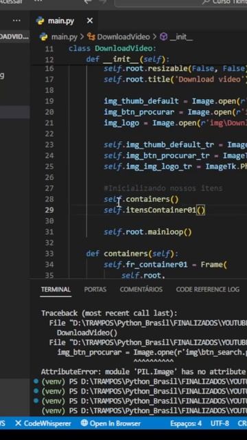 Interface Gráfica Python #python #programming #coding смотреть онлайн