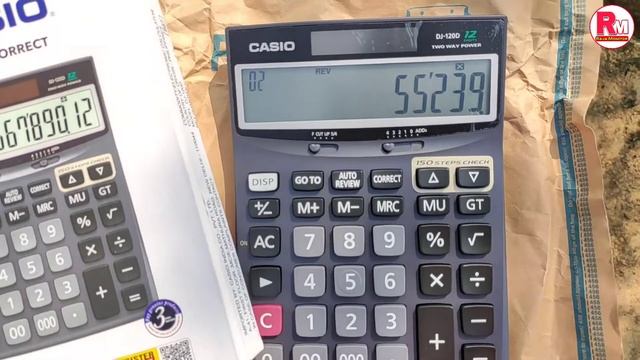 Casio DJ-120D Unboxing | Casio DJ 120D Unboxing In Hindi | Best Calculator | Casio 120d | Calculato