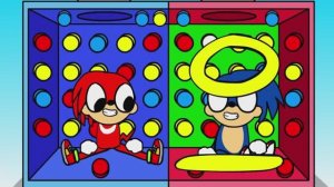 Малыши друзья Соника играют «Красный свет, зелёный свет» с Соником.EXE - Анимационный vekmn «Ёж Сони