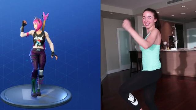 FORTNITE DANCES IN REAL LIFE!! смотреть онлайн