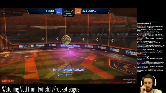 Crown & Jewels vs JJJ - RLCS VoD Review смотреть онлайн