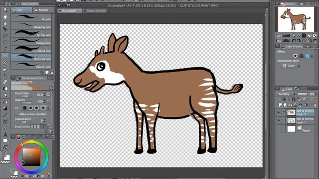 Fidodoodles : How To Draw An Okapi смотреть онлайн