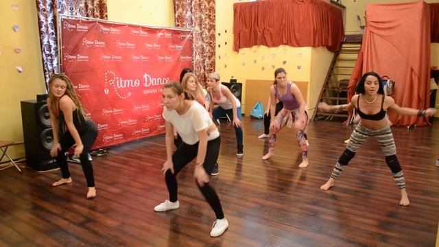 booty dance/twerk с Лилией Едихановой (DHQ Lua) в Ritmo Dance смотреть онлайн