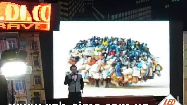 Проект №181 LED SIMS RGB Technology - производитель светодиодных экранов бегущая строка смотреть онлайн