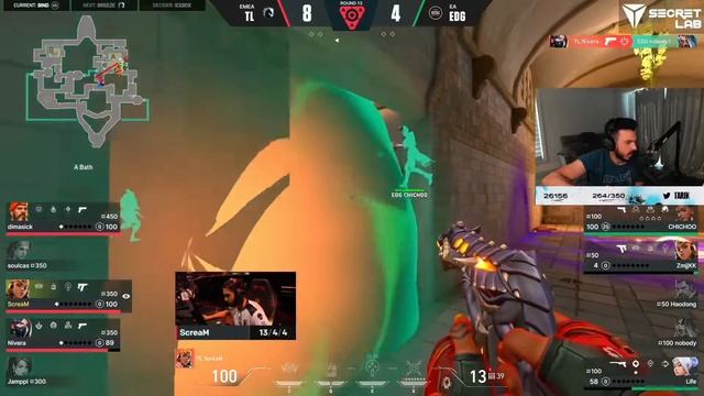 Tarik Reacts to TL dimasick Crazy Knife Kill | TL vs EDG смотреть онлайн