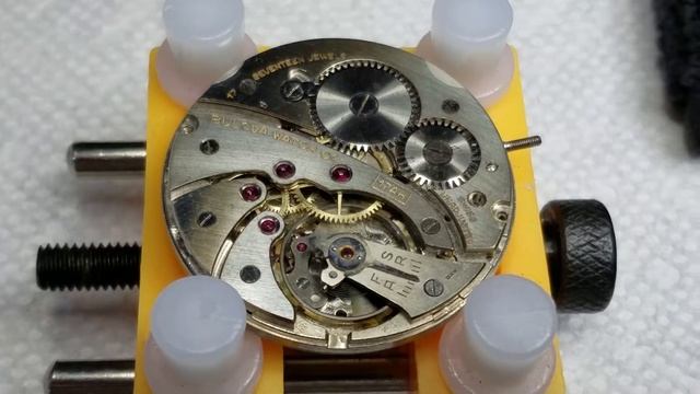 Bulova 17AH (ETA 951, 953) 17-Jewel Pocket Watch Movement After Service смотреть онлайн