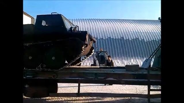 погрузка газ 34029 на трал смотреть онлайн