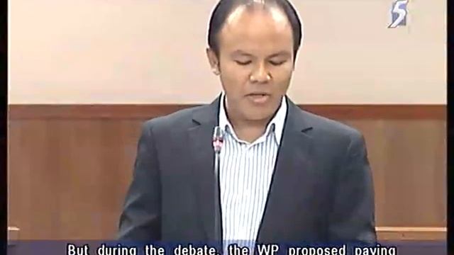 Lawrence Wong said Workers' Party flip flop on Political Pay - 20Jan2012 смотреть онлайн