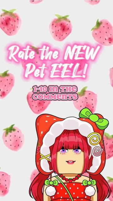 Rate The New Pet Eel In Adopt Me!!🐍🤯 #roblox #adoptme #shorts смотреть онлайн