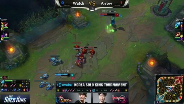 Arrow vs Watch - Group A1, Solo King Korean 1v1 Tournament смотреть онлайн