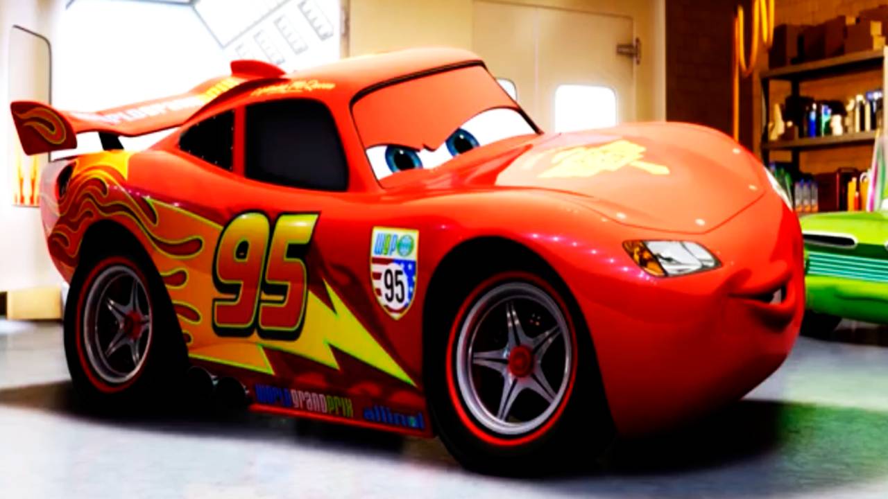 Тачки Молния Маккуин. Cars puzzles. Lightning McQueen Puzzle - Развивающий мультик смотреть онлайн