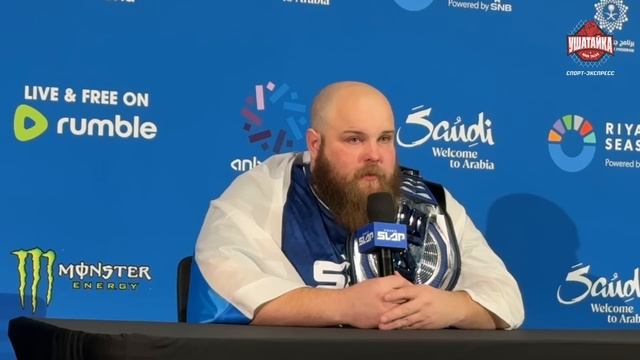 ПЕЛЬМЕНЬ КАМОЦКИЙ - пресс-конференция после победы: "СКАЗАЛ ПАВЛОВИЧУ: ДАВАЙ САНЕ ПРИВЕТ ПЕРЕДАДИМ!" смотреть онлайн