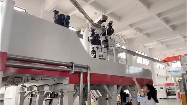 FLY1500mm LLDPE four-axis winding stretch film machine смотреть онлайн