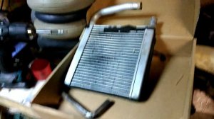 Замена радиатора печки лада гранта без снятия понели.