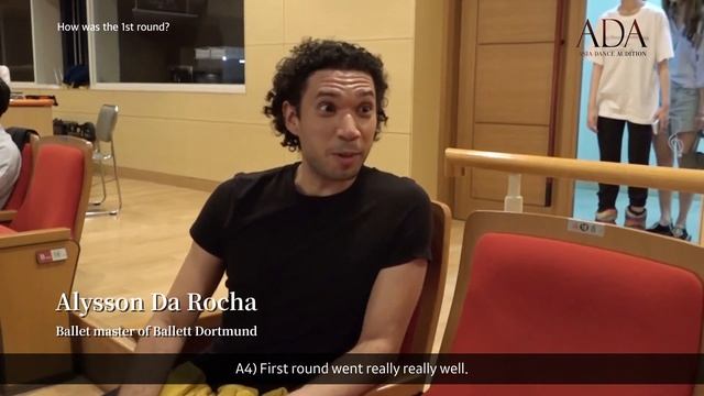 [ INTERVIEW ] with Alysson Da Rocha, ballet master of Ballet Dortmund. смотреть онлайн