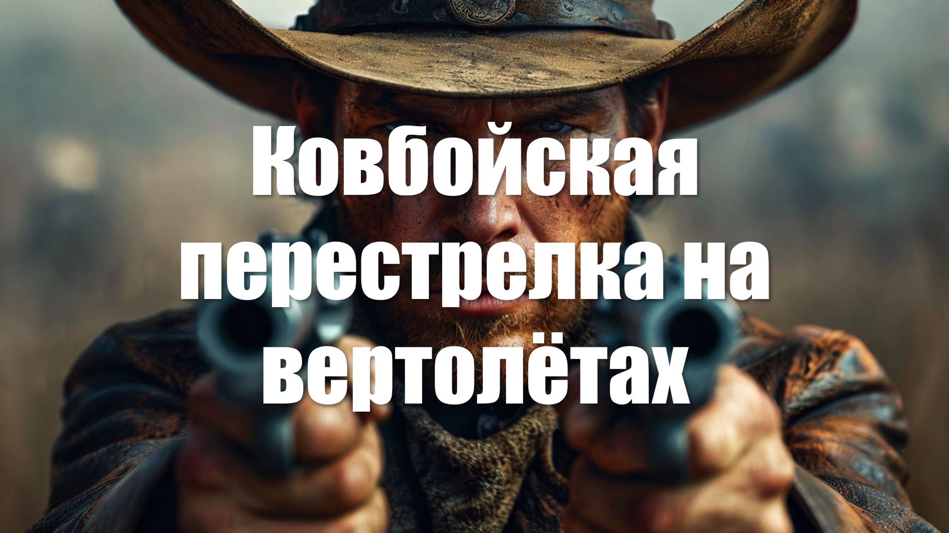 Ковбойская перестрелка на вертолётах в полковых боях War Thunder