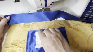 Стеганая сумка-трансформер. Художественная стежка. Ручная работа.