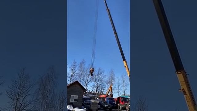 Автокран Ивановец на шасси МАЗ 32т 31м смотреть онлайн