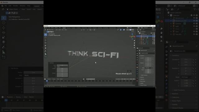 How To Edit Curves In Edit Mode | ANIMATION | Blender Tutorial #shorts #youtubeshorts #trending смотреть онлайн