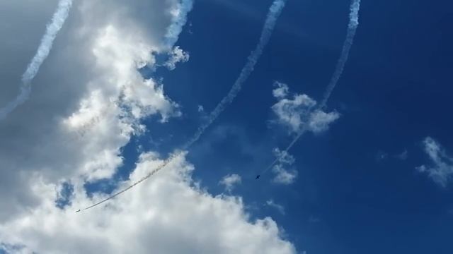 Огненная дуга, Борское, выступление пилотажной группы Русь. 14.08.2022г смотреть онлайн