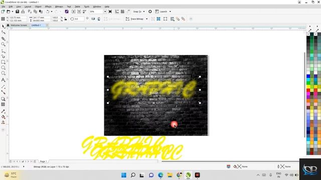 NEON TEXT Effect | Corel DRAW Text Effect Tutorial | tips & tricks смотреть онлайн