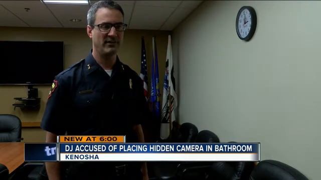 DJ accused of putting hidden camera in bathroom смотреть онлайн
