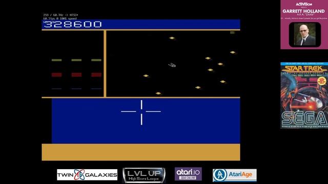 Atari 2600 EMU - Star Trek: Strategic Operations Simulator - 1,039,300 смотреть онлайн