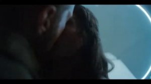 Film Semi Tribes of Europa Kiss Scene — Liv and David  Henriette Confurius and Robert Finster